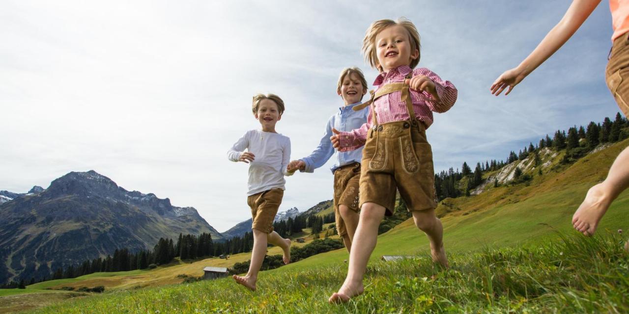 Gasthof Auerhahn Lech Buitenkant foto